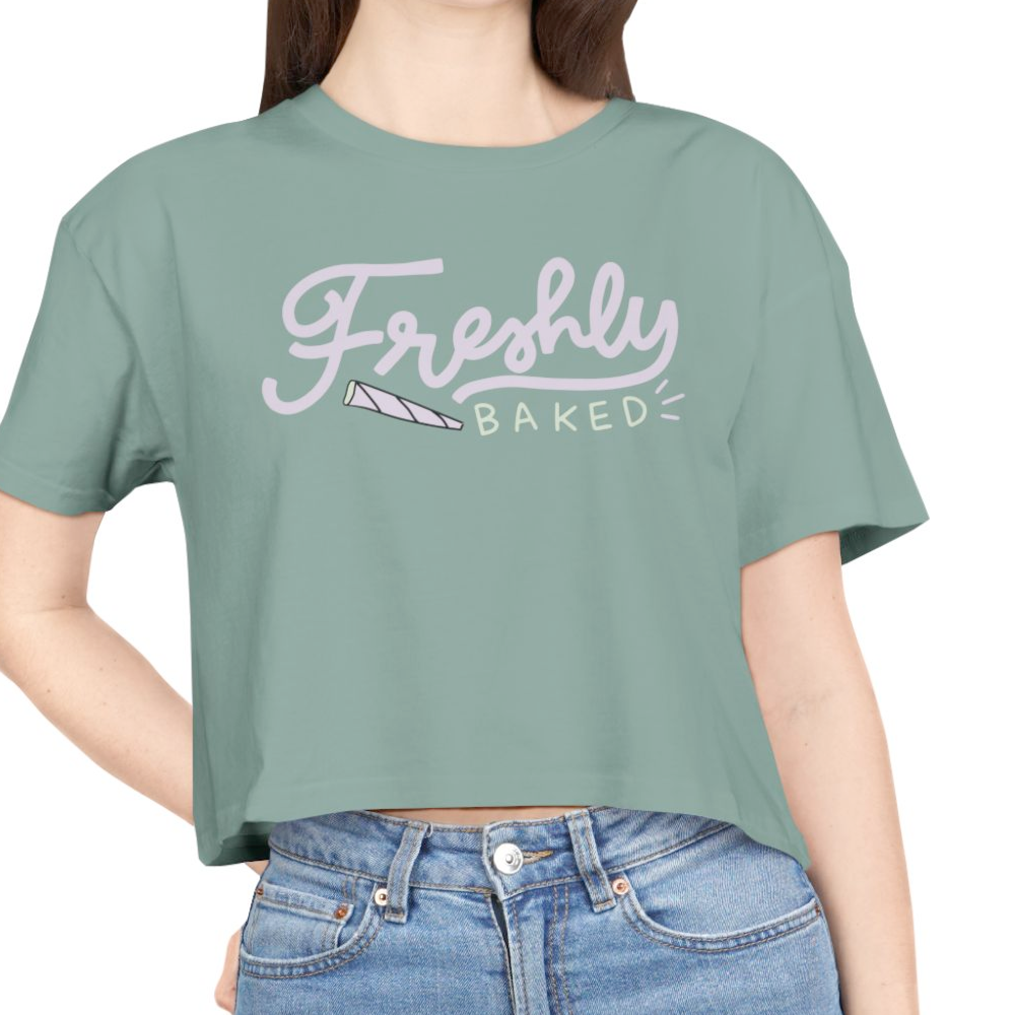 Freshly Baked Women's Cropped Tee