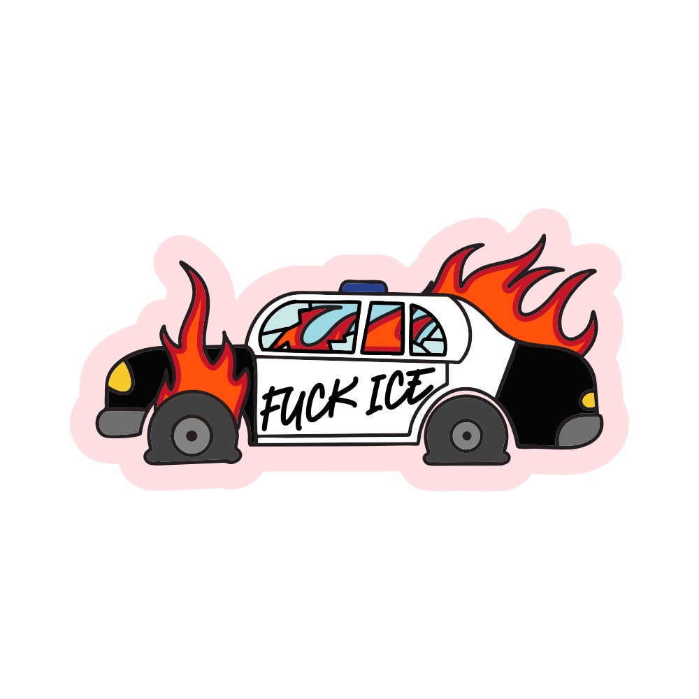 Fuck Ice Vinyl Sticker