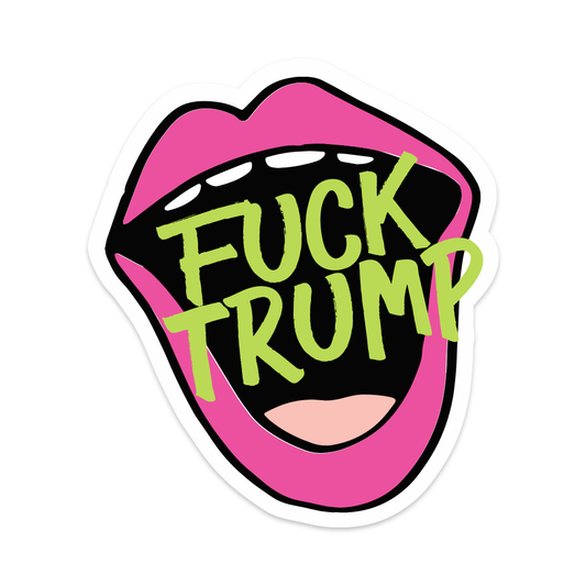 Fuck Trump Vinyl Sticker