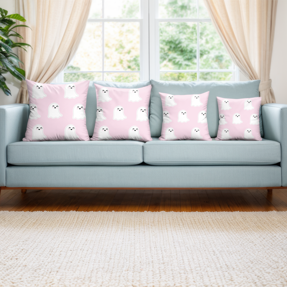 Ghost Friends Pillow Cover