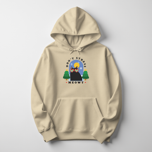 Don't Stress Meowt Christmas Edition Hoodie