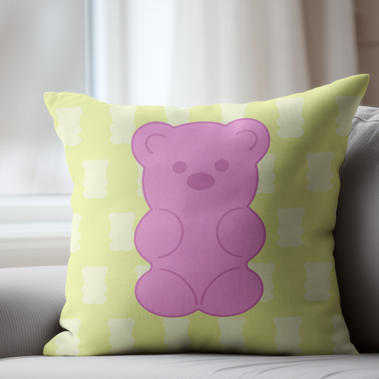Gummy Bear Pillow Cover