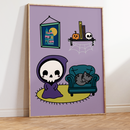Haunt Sweet Haunt Unframed Art Print