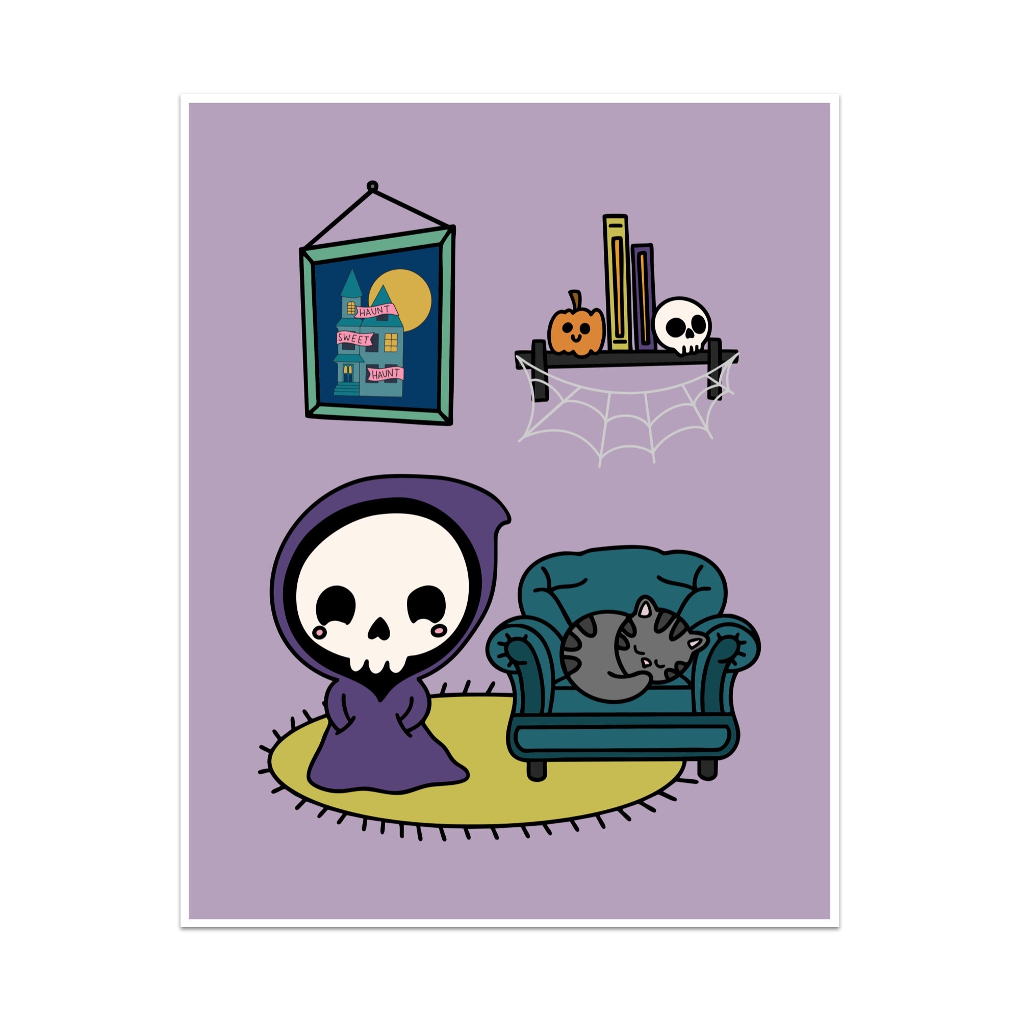 Haunt Sweet Haunt Unframed Art Print