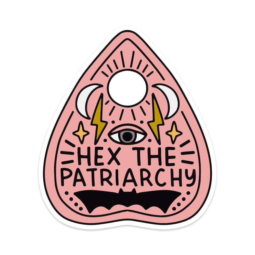 5" Hex the Patriarchy Vinyl Sticker