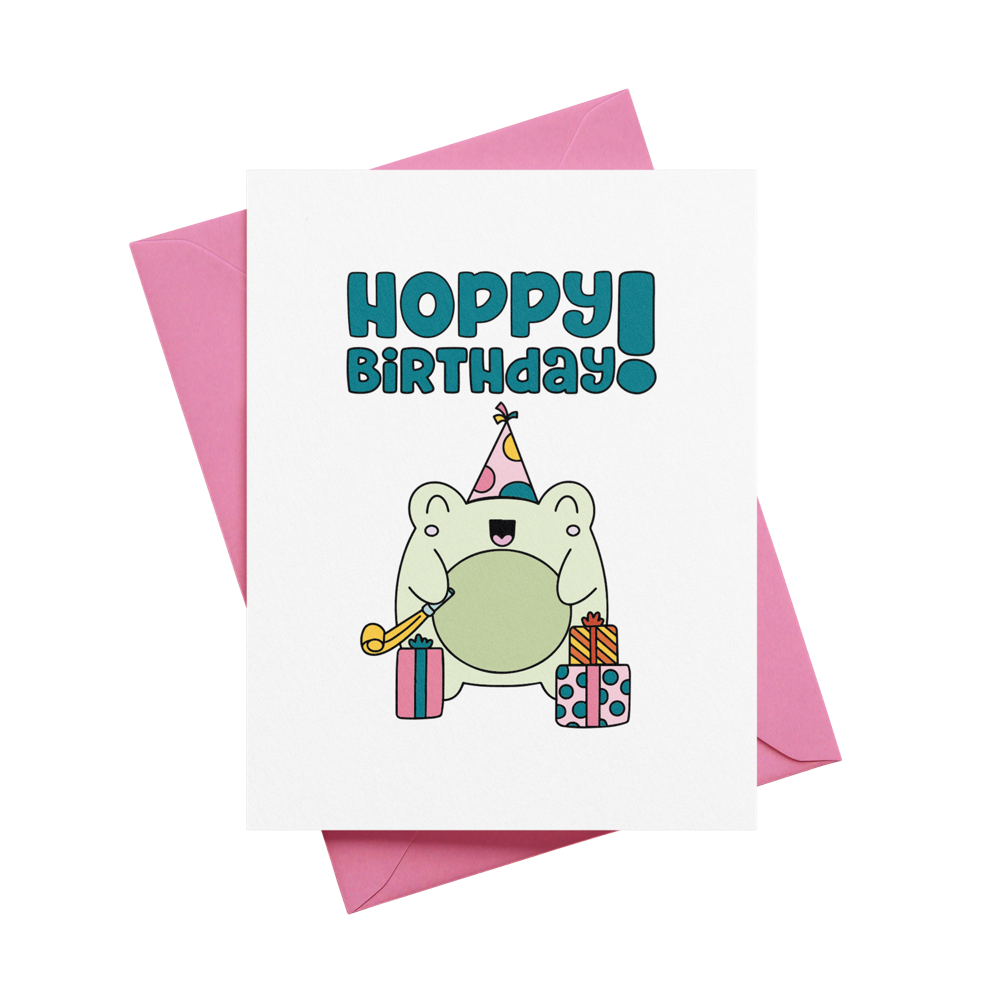 Hoppy Birthday Greeting Card