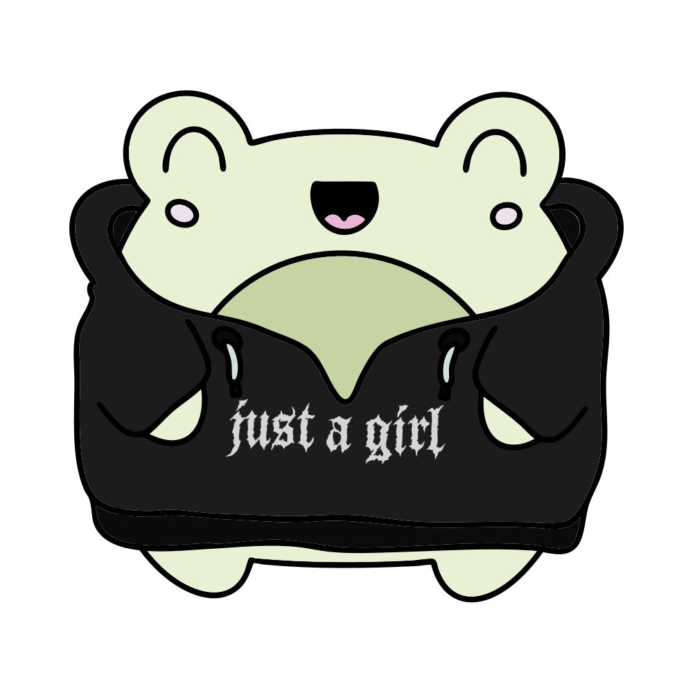 Just a Girl Florence Vinyl Sticker