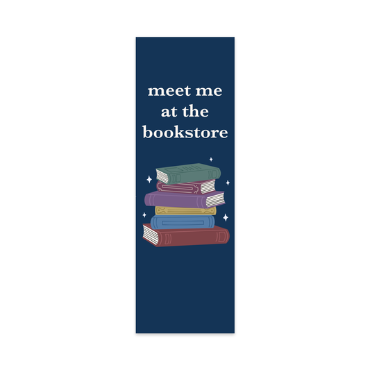 Meet Me at the Bookstore Bookmark