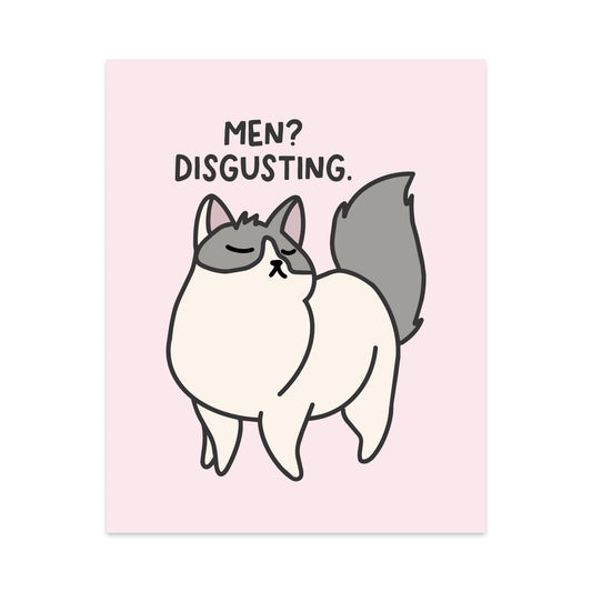 Men Disgusting Unframed Art Print