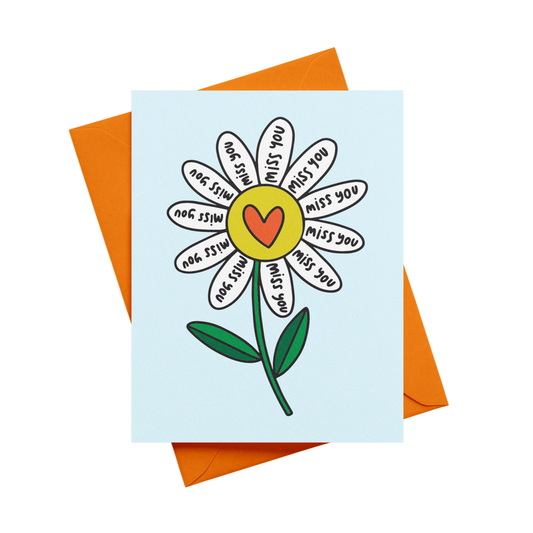 I Miss You Greeting Card