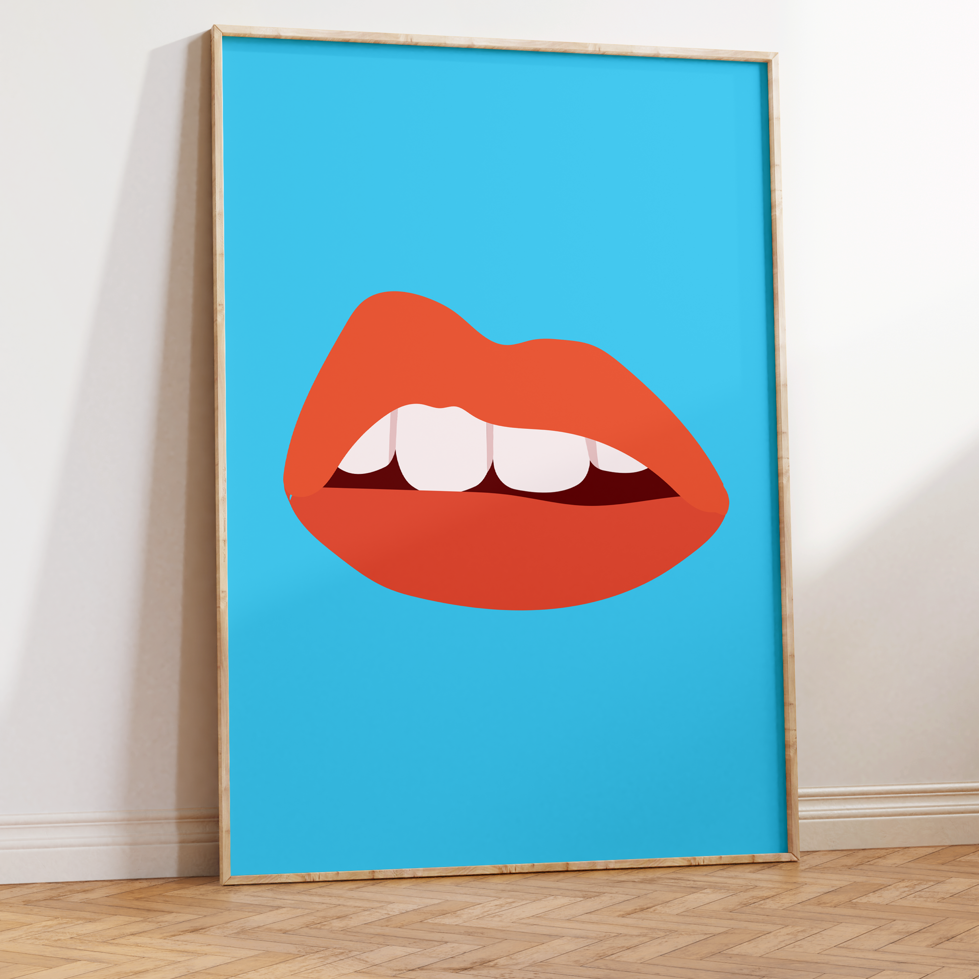Mouth Unframed Art Print