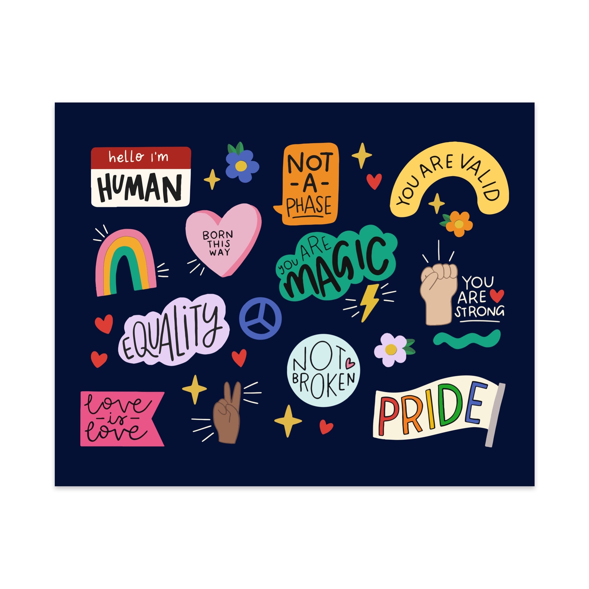 Pride Unframed Art Print