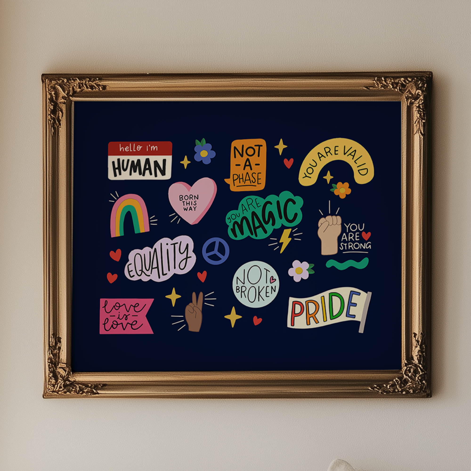 Pride Unframed Art Print