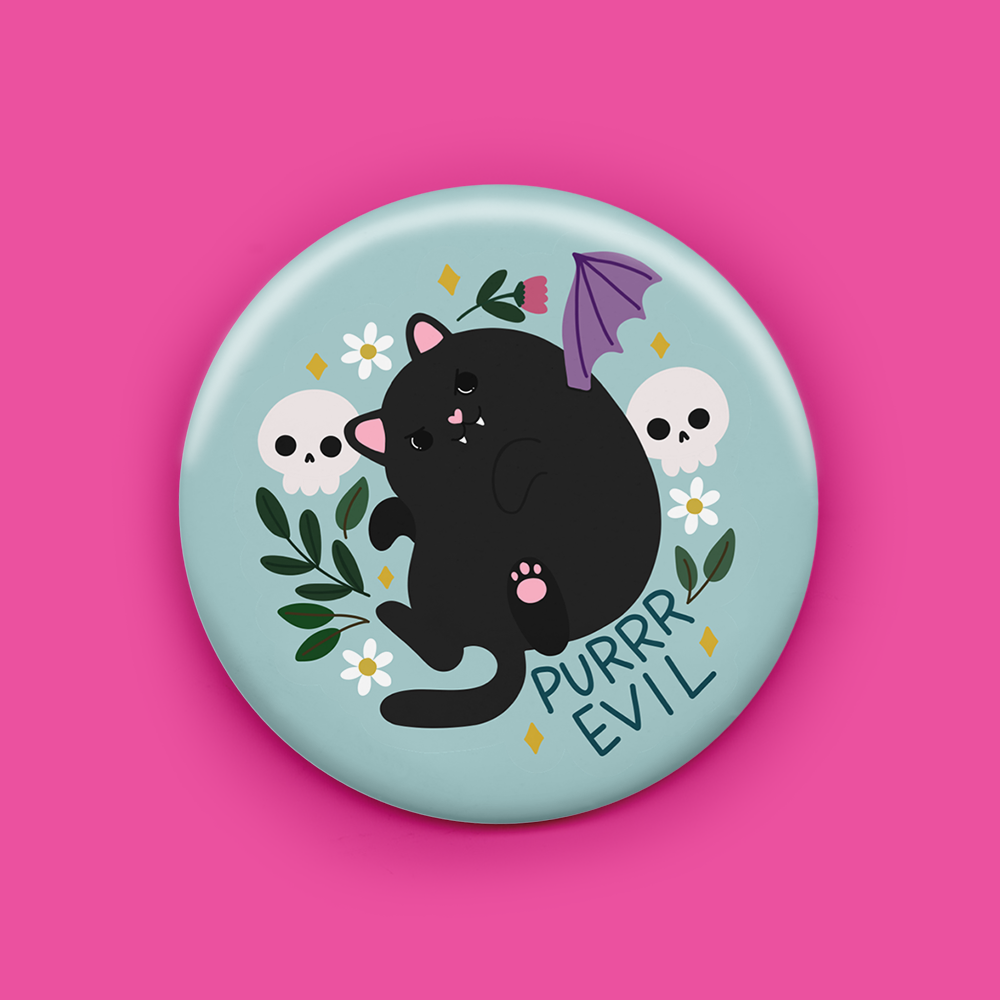 Purrr Evil Magnet