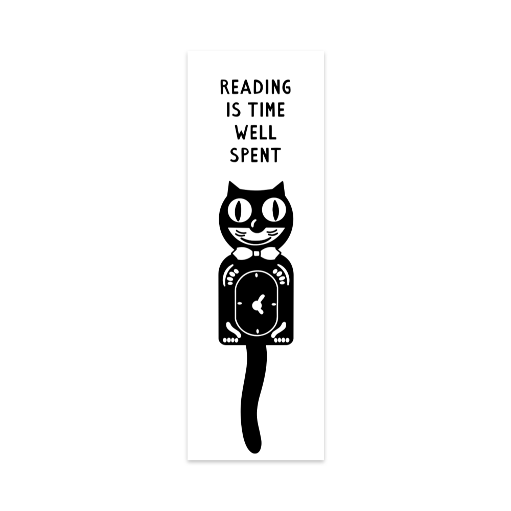 Reading is Time Well Spent Bookmark