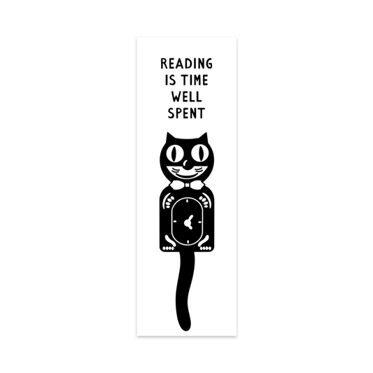 Reading is Time Well Spent Bookmark