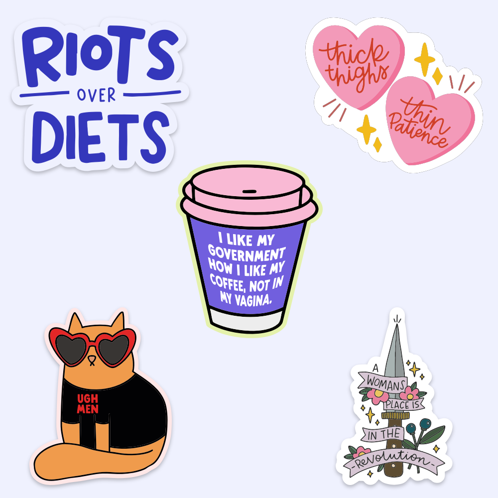 Riot Girl Sticker Bundle