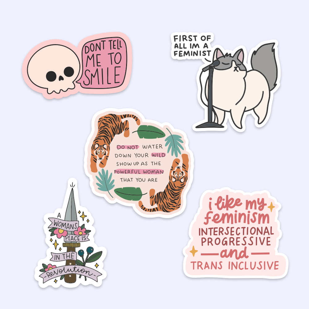 Riot Girl Sticker Bundle