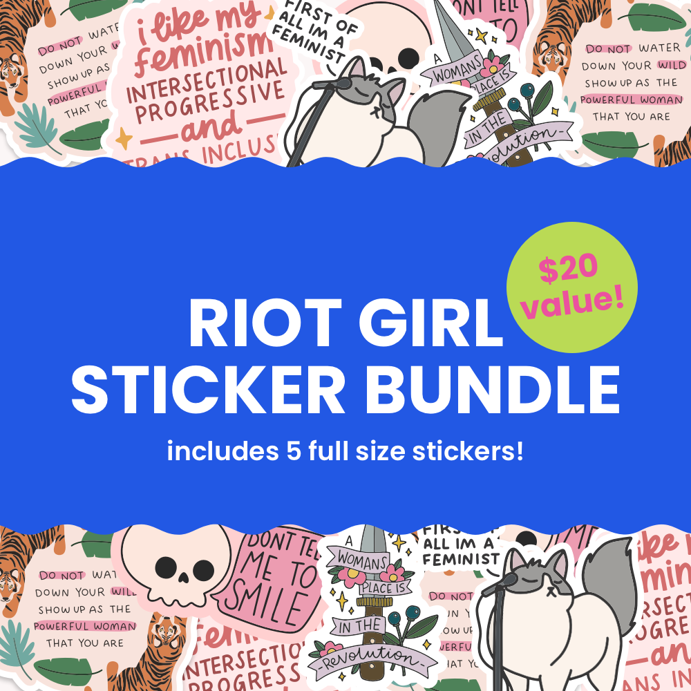 Riot Girl Sticker Bundle
