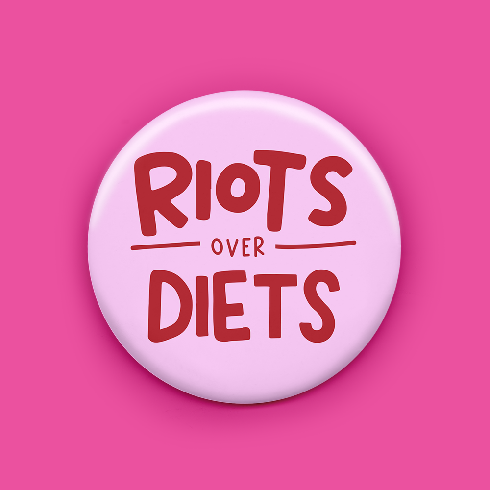 Riots Over Diets Magnet