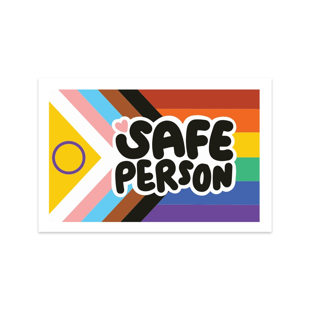 5" Safe Person Car Decal