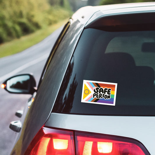 5" Safe Person Car Decal
