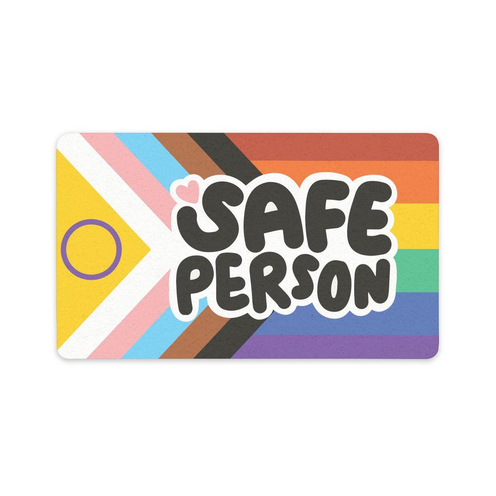 Safe Person Doormat