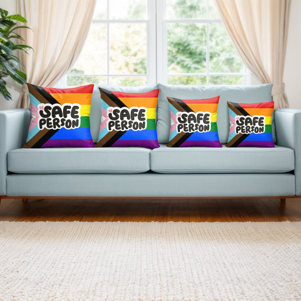 Safe Person Pillow Cover