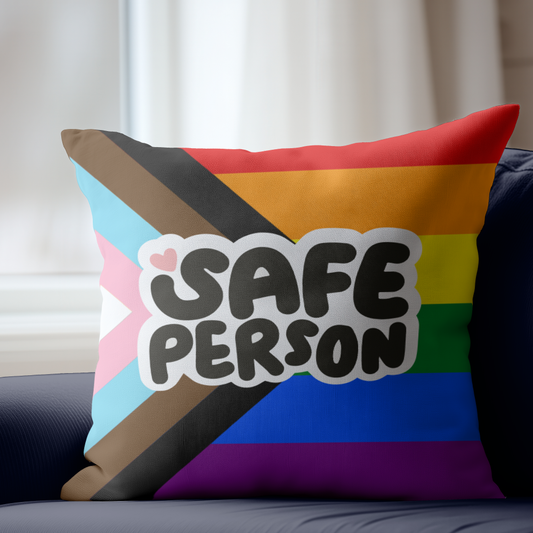 Safe Person Pillow Cover
