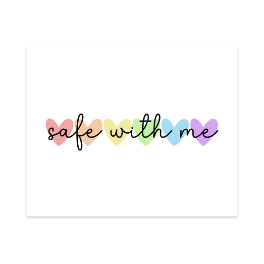 Safe With Me Unframed Art Print