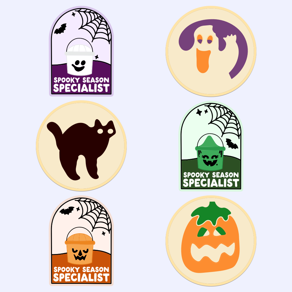 Nostalgia Spooky Sticker Pack