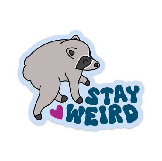 Stay Weird Jimothy Vinyl Sticker