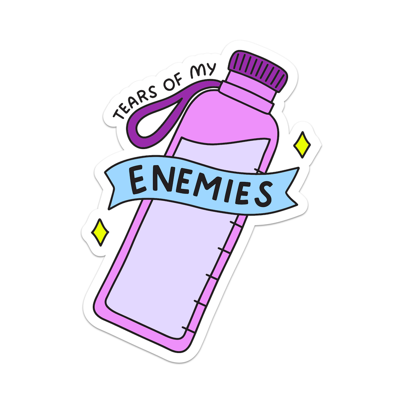 Tears Of My Enemies Water Bottle