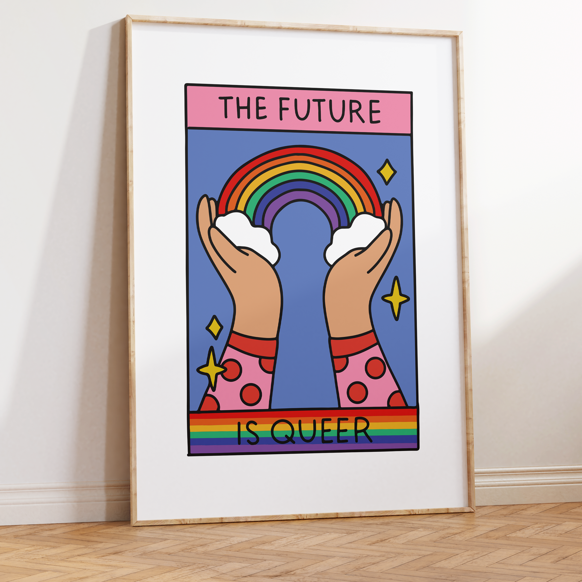 The Future is Queer Unframed Art Print