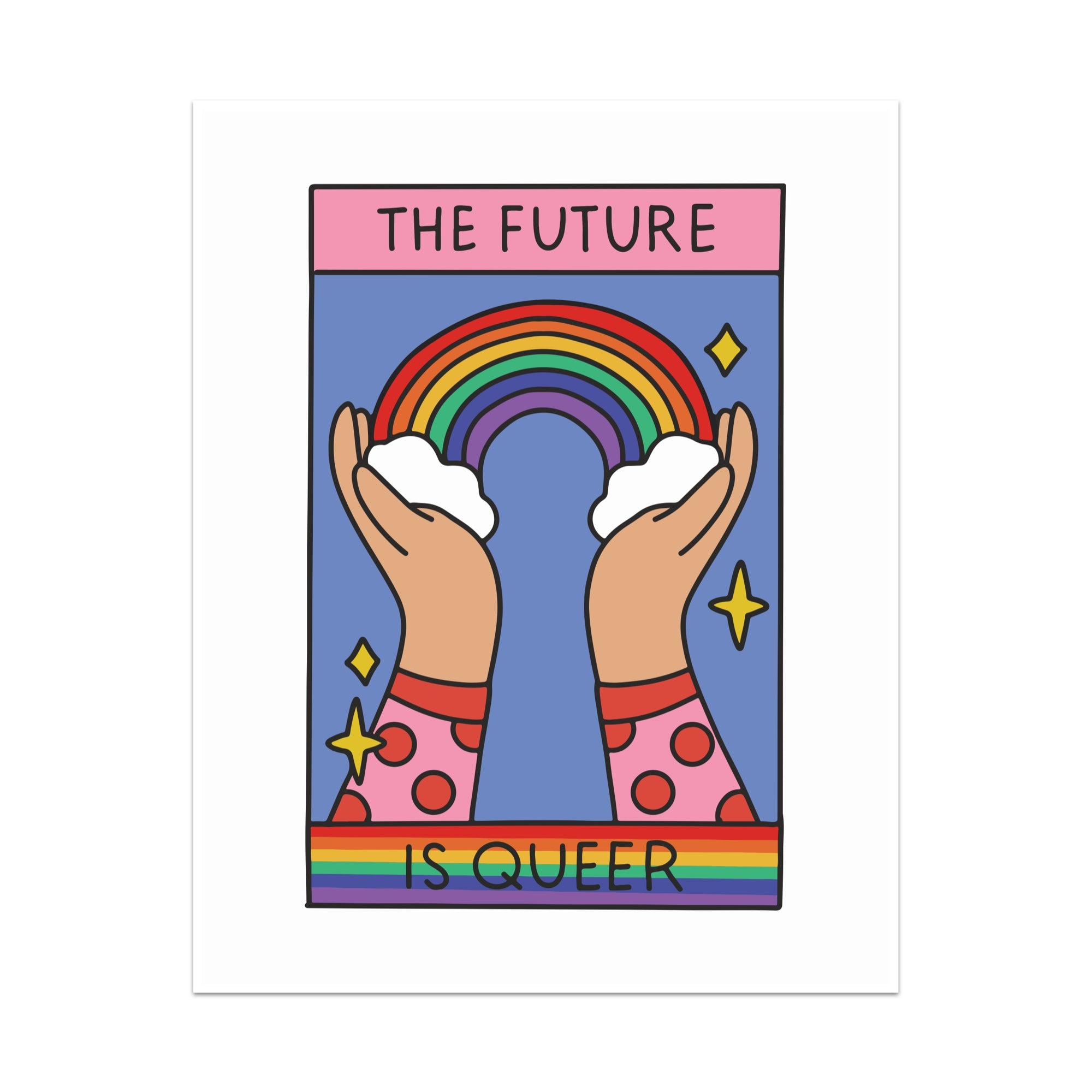 The Future is Queer Unframed Art Print