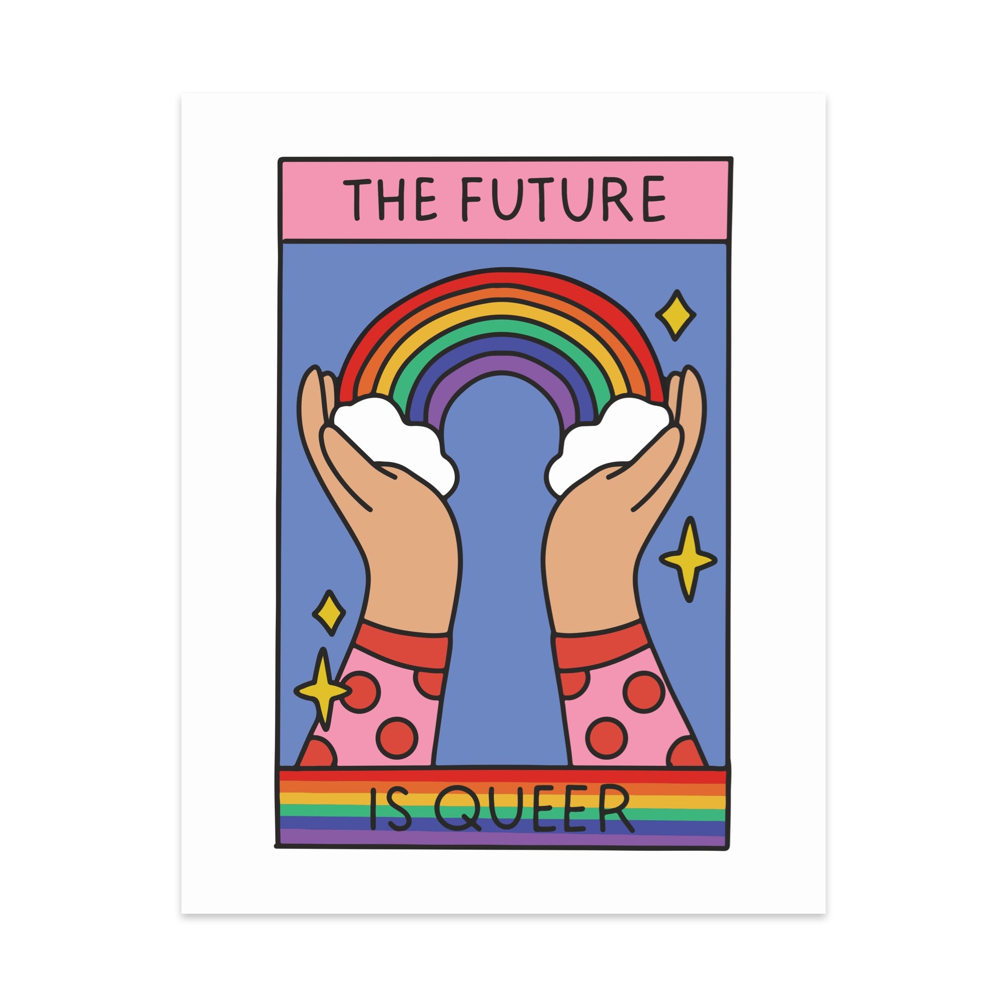 The Future is Queer Unframed Art Print