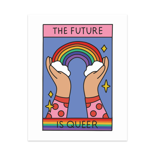 The Future is Queer Unframed Art Print