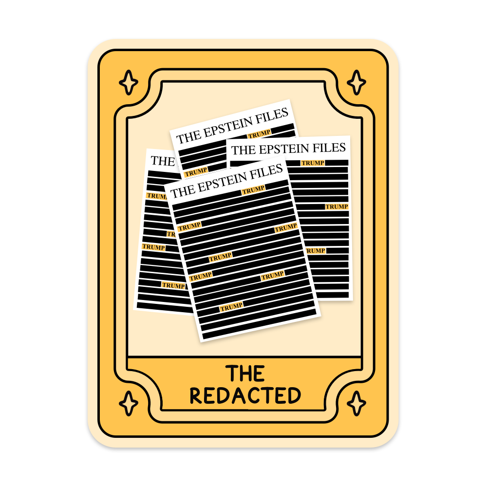 The Redacted Vinyl Sticker