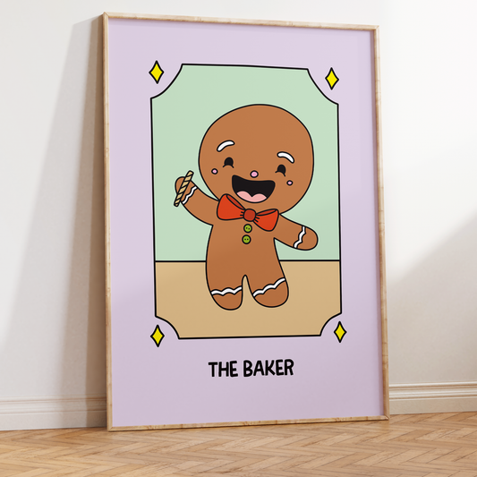 The Baker Unframed Art Print