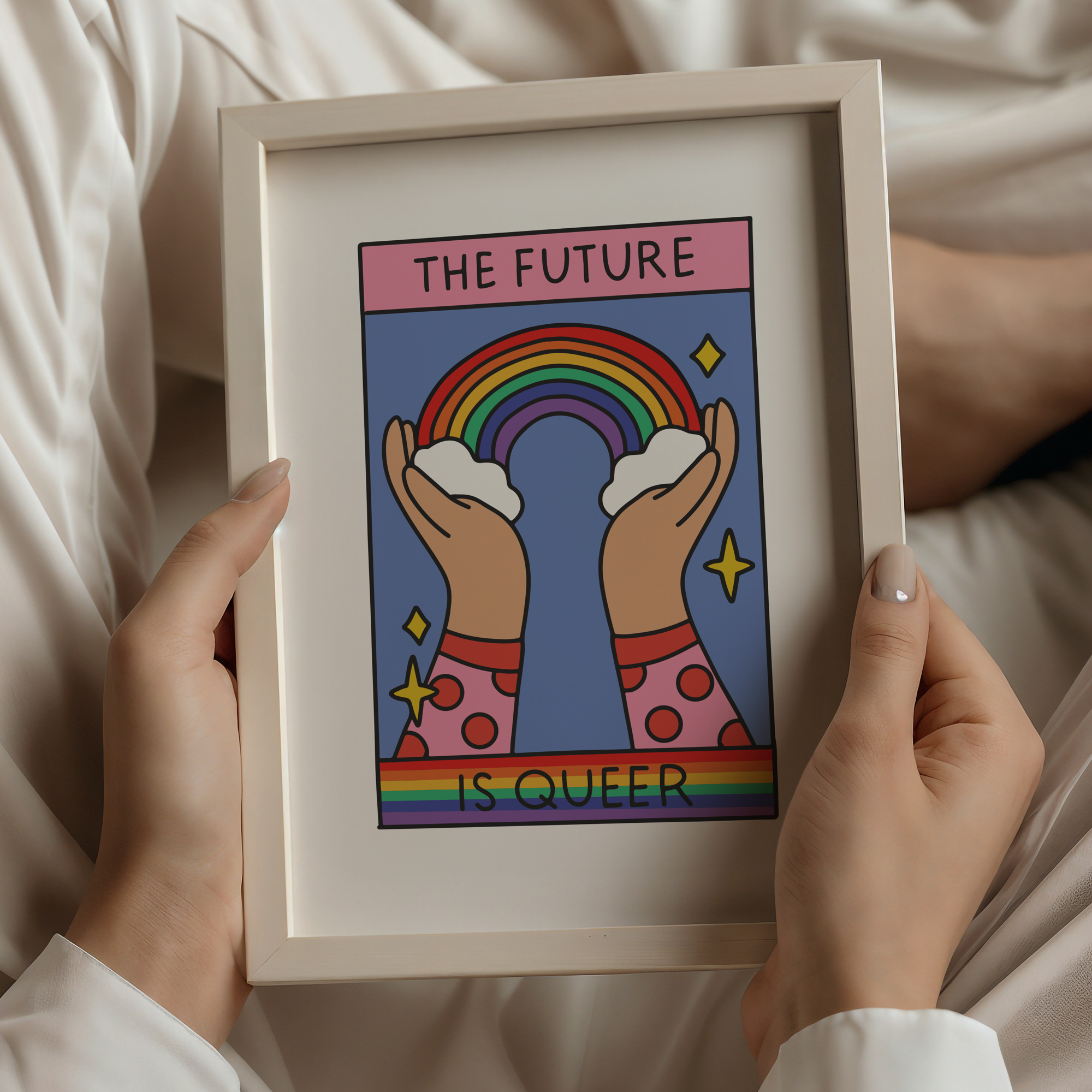 The Future is Queer Unframed Art Print