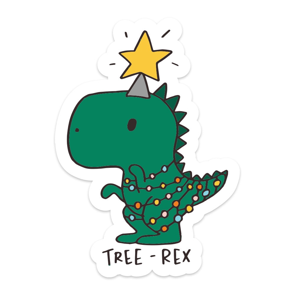 Tree Rex Vinyl Sticker