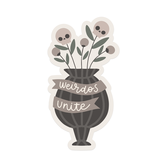 Weirdos Unite Vinyl Sticker