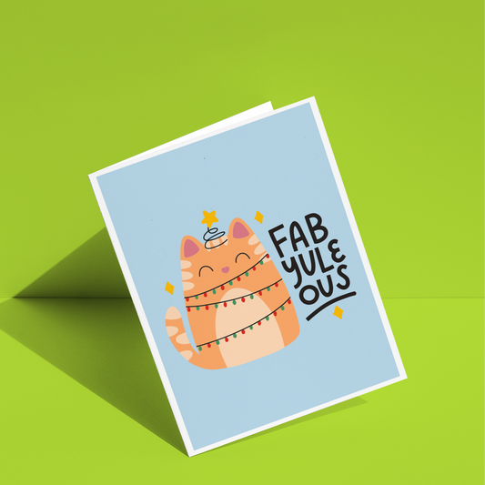 Fab Yule Ous Greeting Card