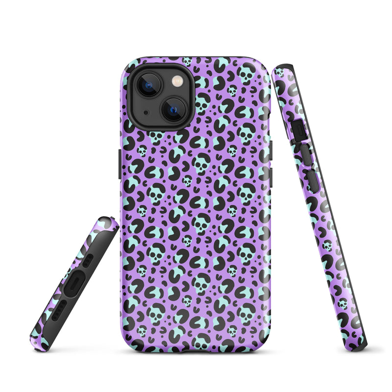 Skull Leopard Tough Case for iPhone®