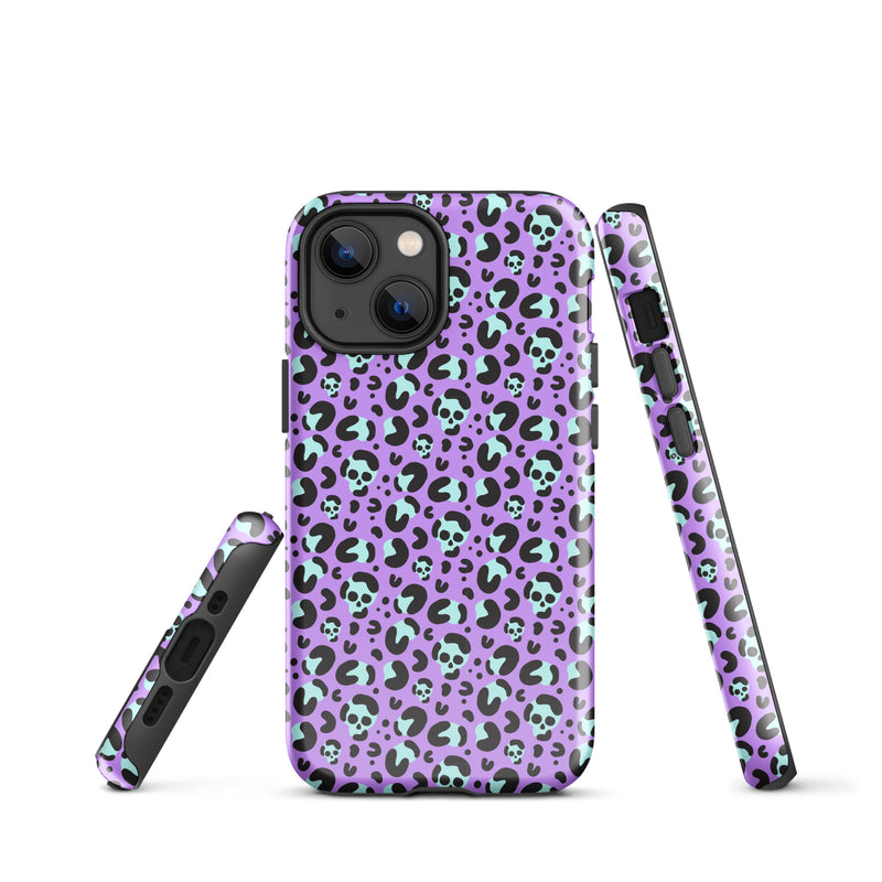 Skull Leopard Tough Case for iPhone®