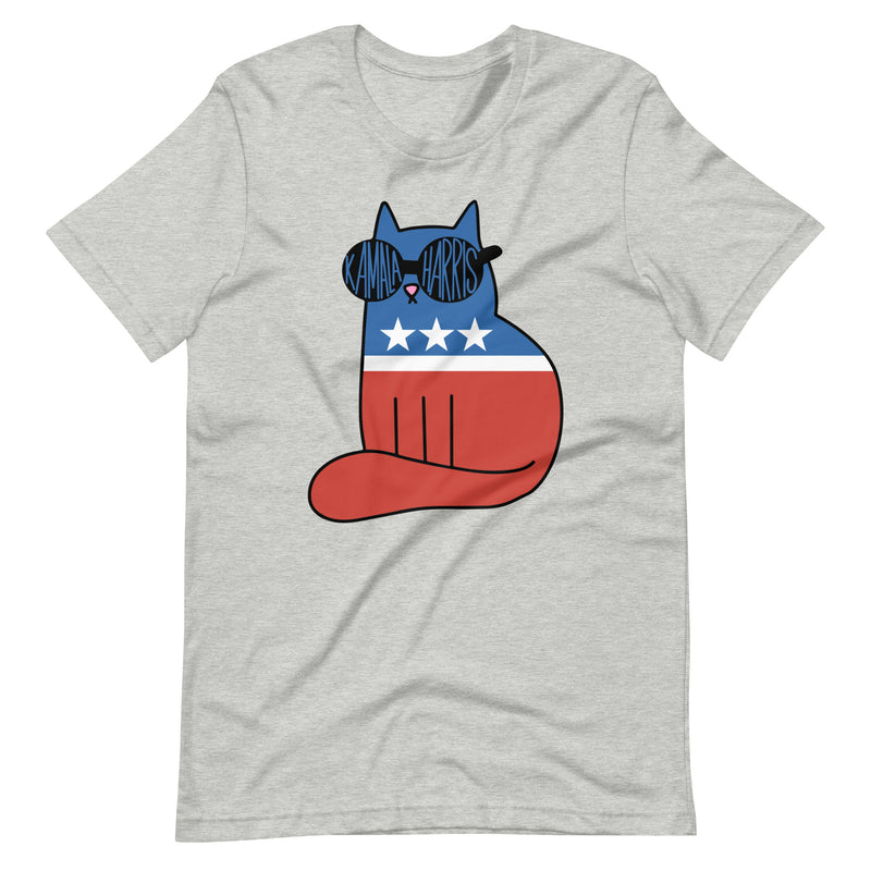 Democrat Cat For Kamala Harris Unisex Tee