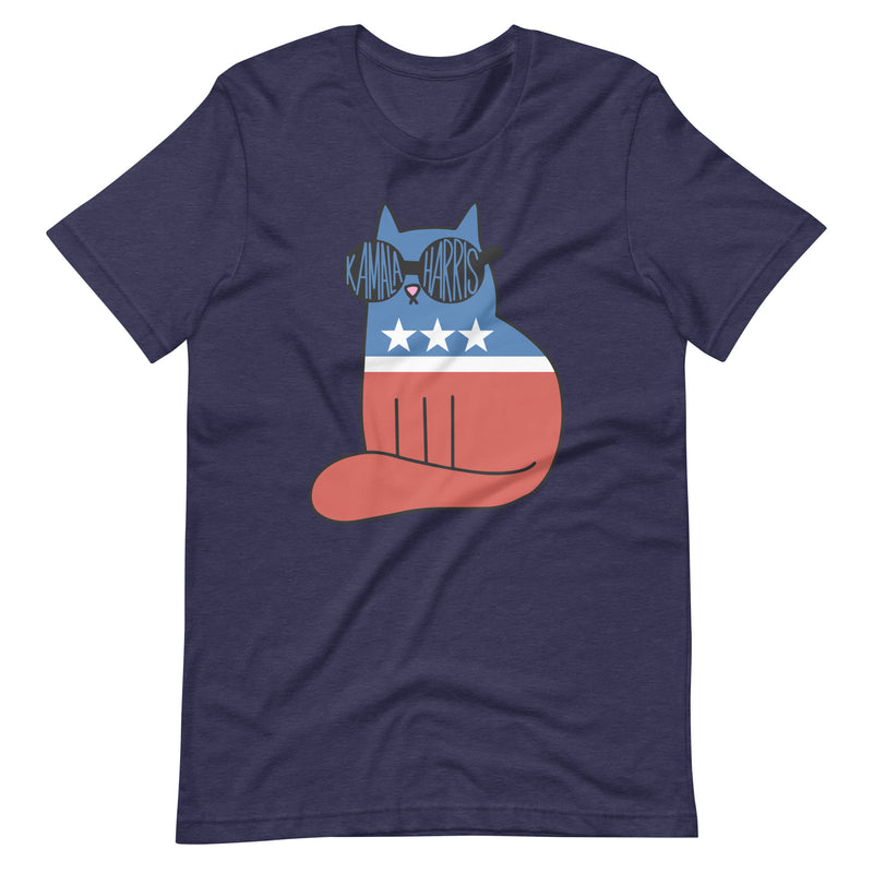 Democrat Cat For Kamala Harris Unisex Tee