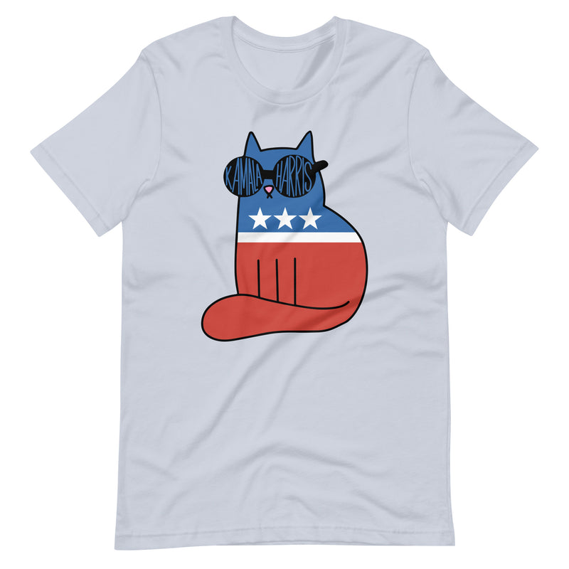 Democrat Cat For Kamala Harris Unisex Tee