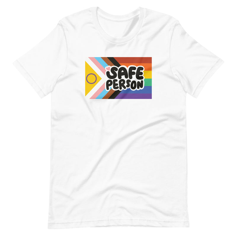 Safe Person Pride Flag Unisex Tee